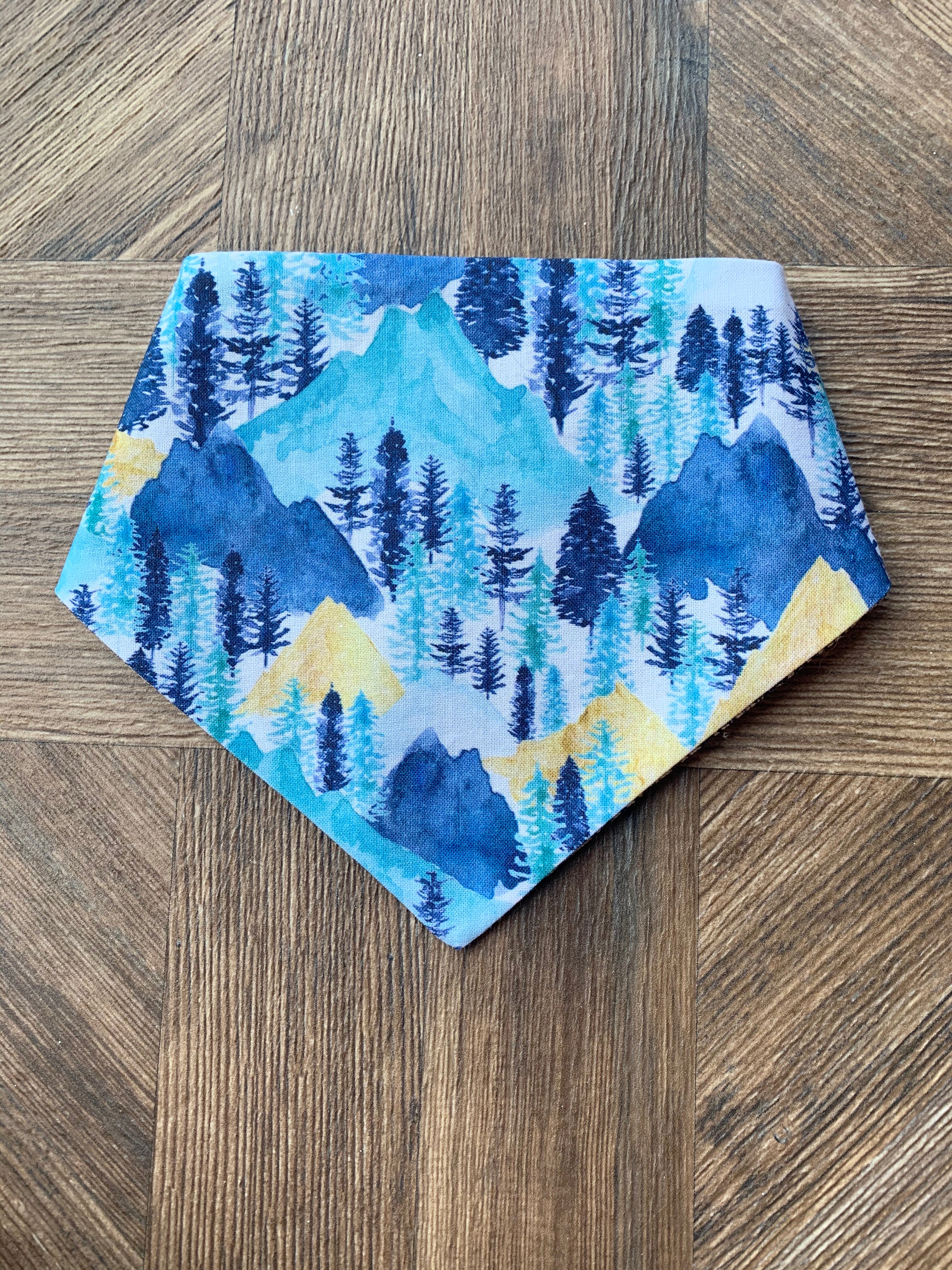 Woodland Walkies Reversible Bandana