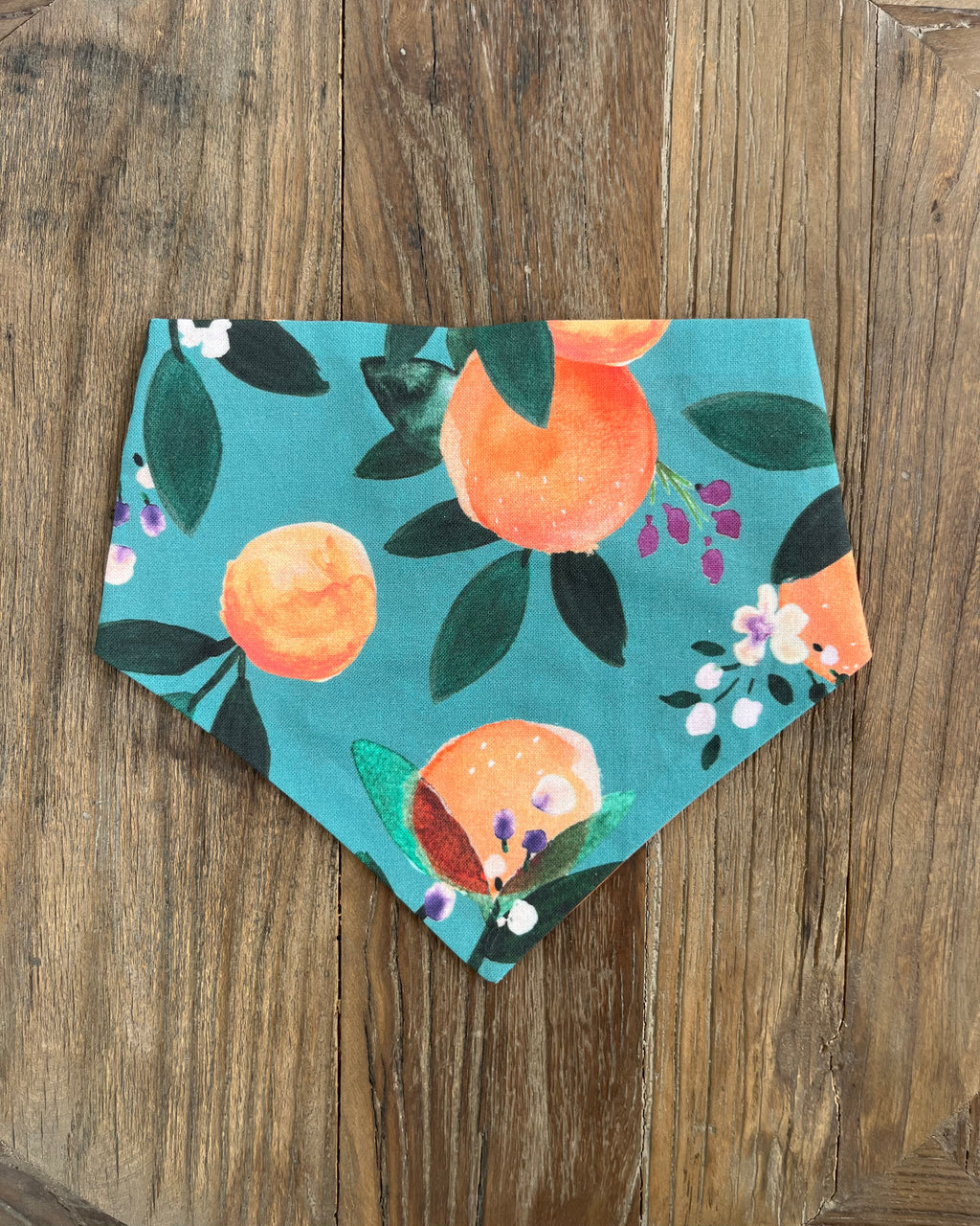Orange Blossom Reversible Bandana