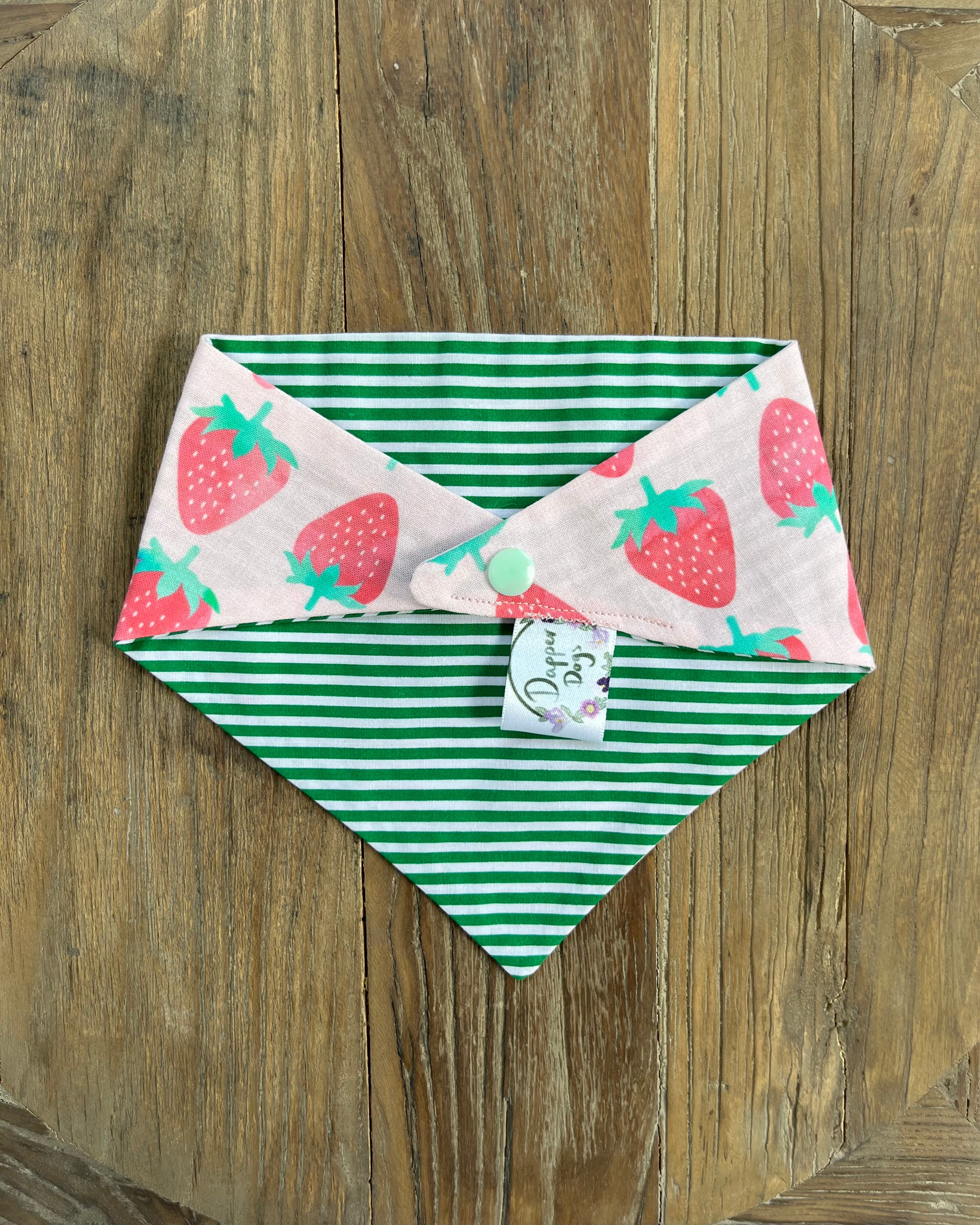Berry Cute Reversible Bandana