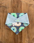 Donut Worry Reversible Bandana (Blue)