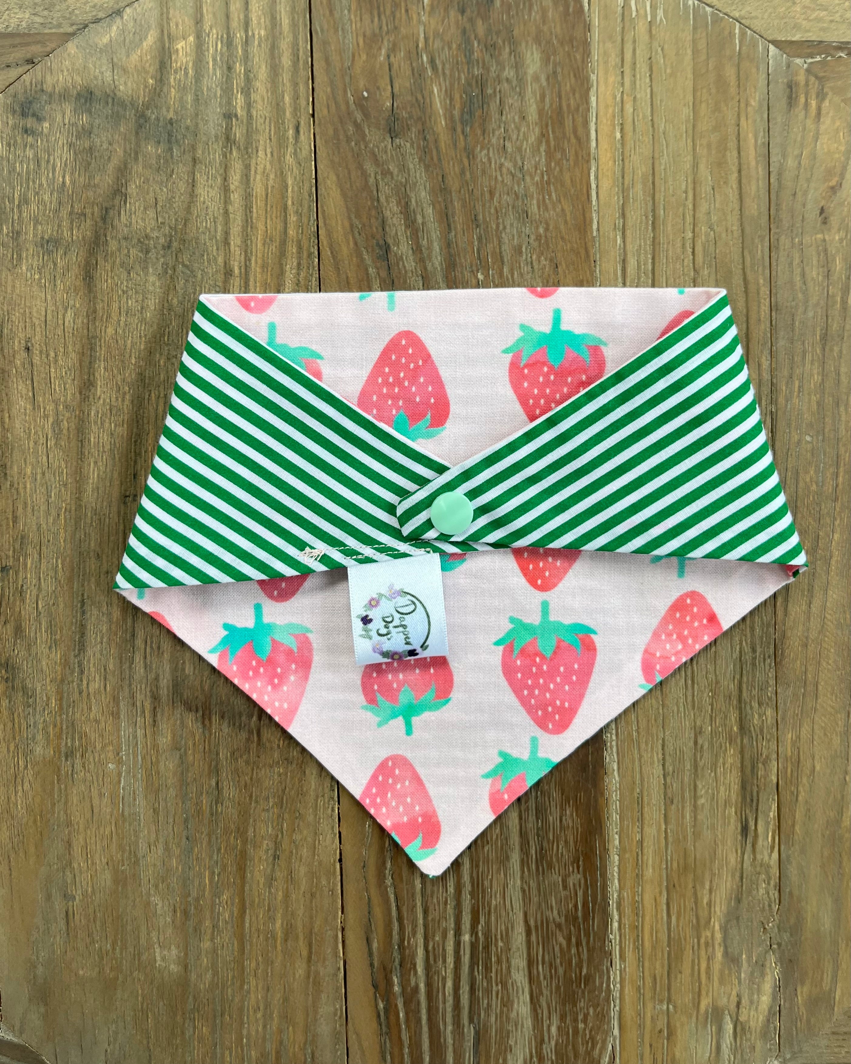 Berry Cute Reversible Bandana