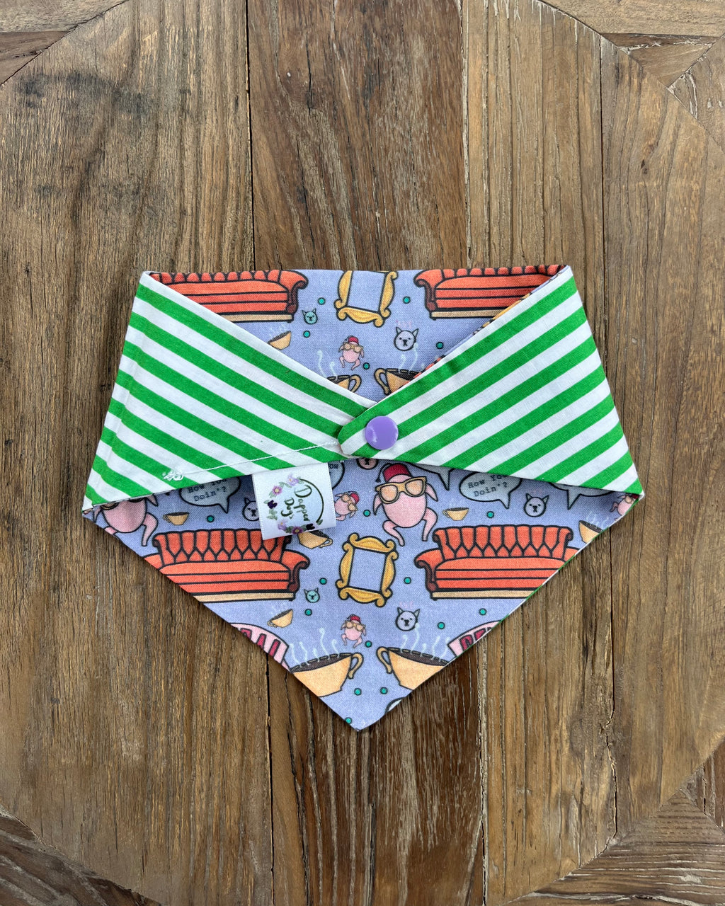 Central Bark Reversible Bandana