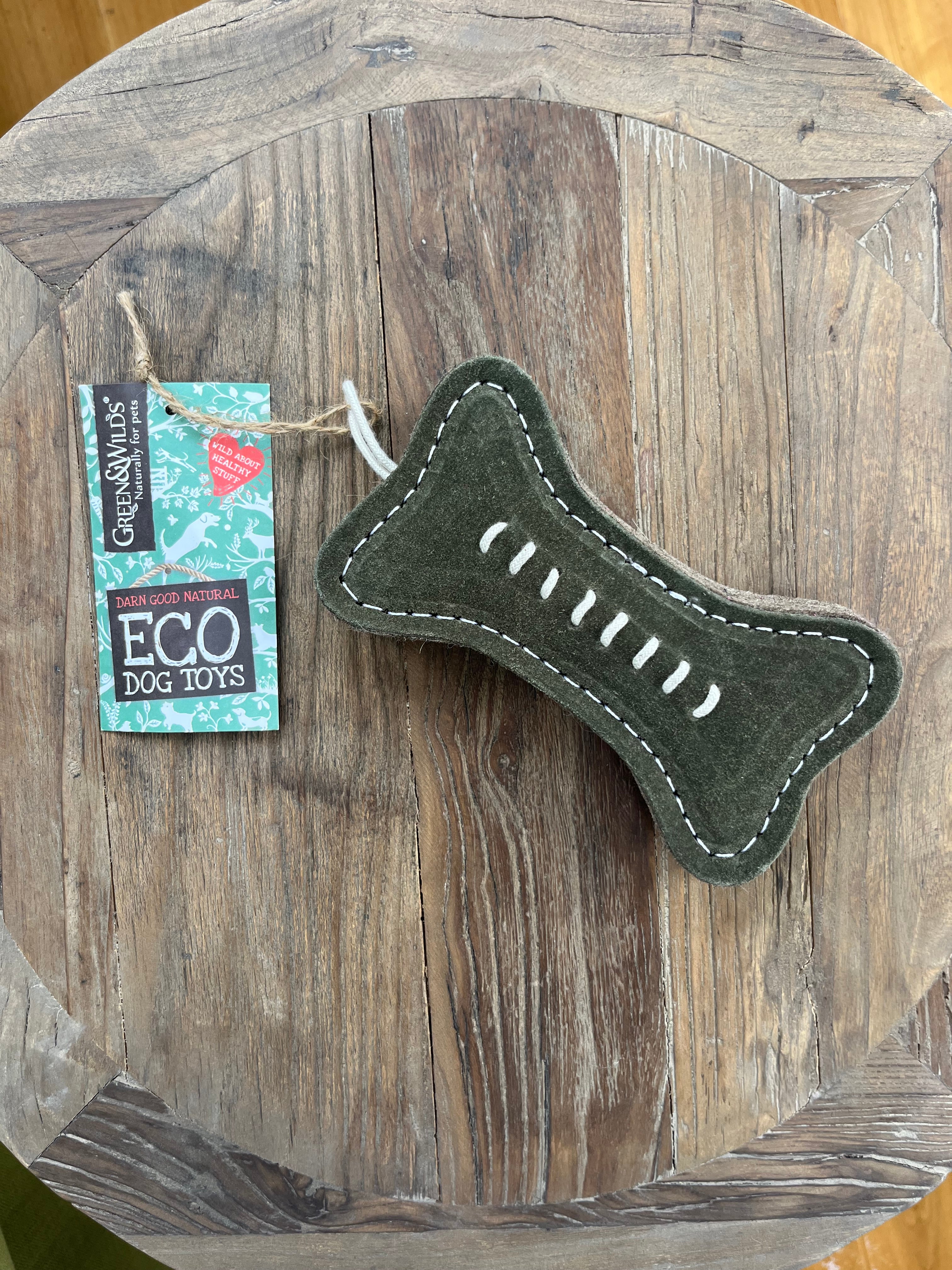 Green & Wild Green Bone Eco Dog Toy