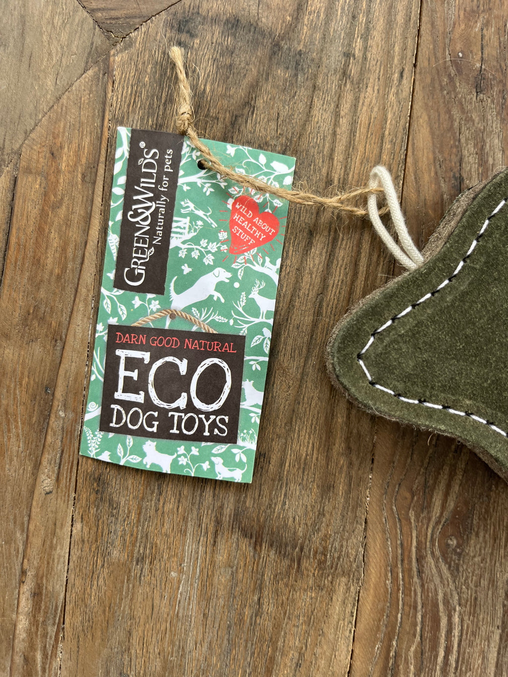 Green & Wild Green Bone Eco Dog Toy