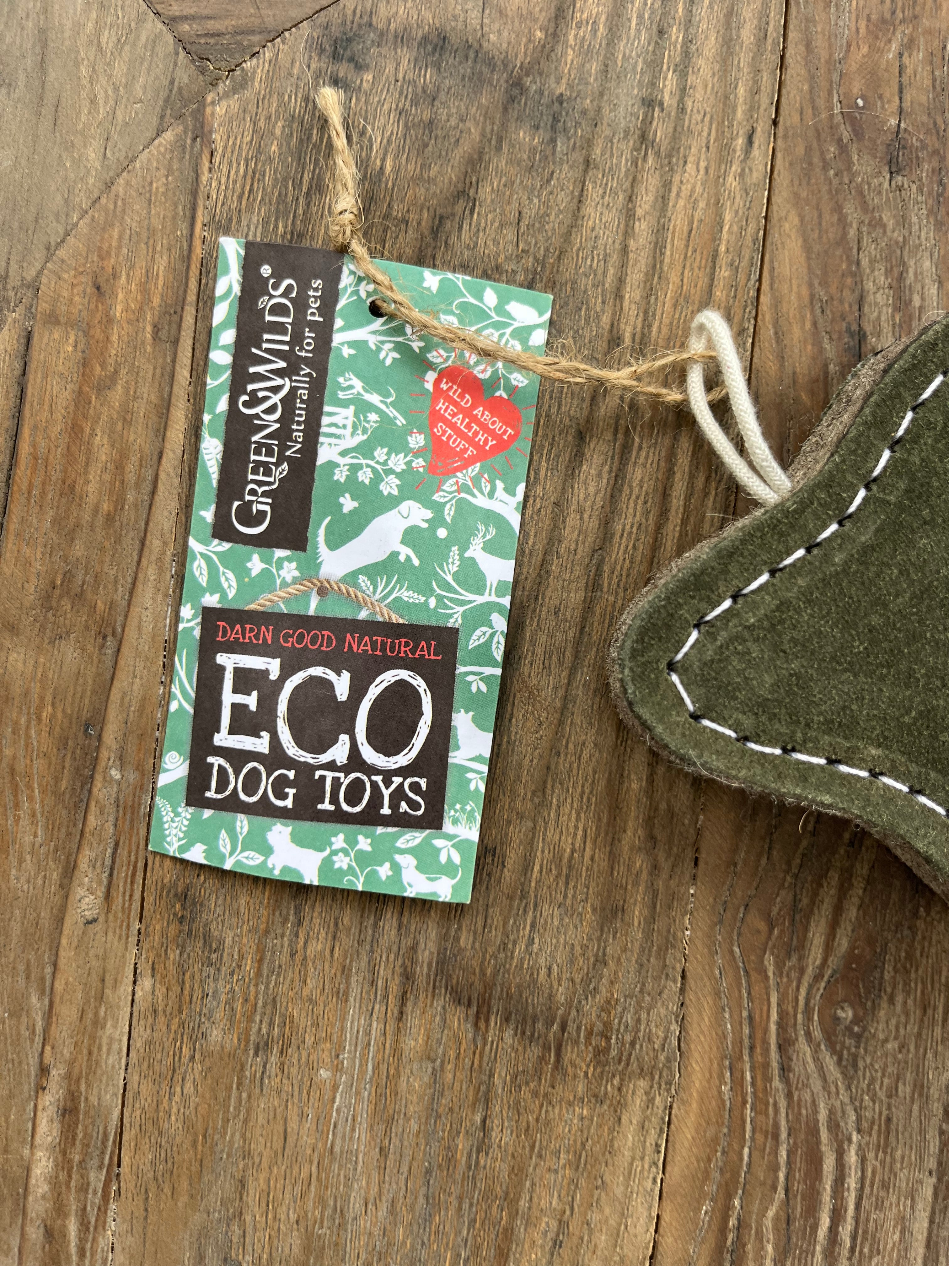 Green & Wild Green Bone Eco Dog Toy
