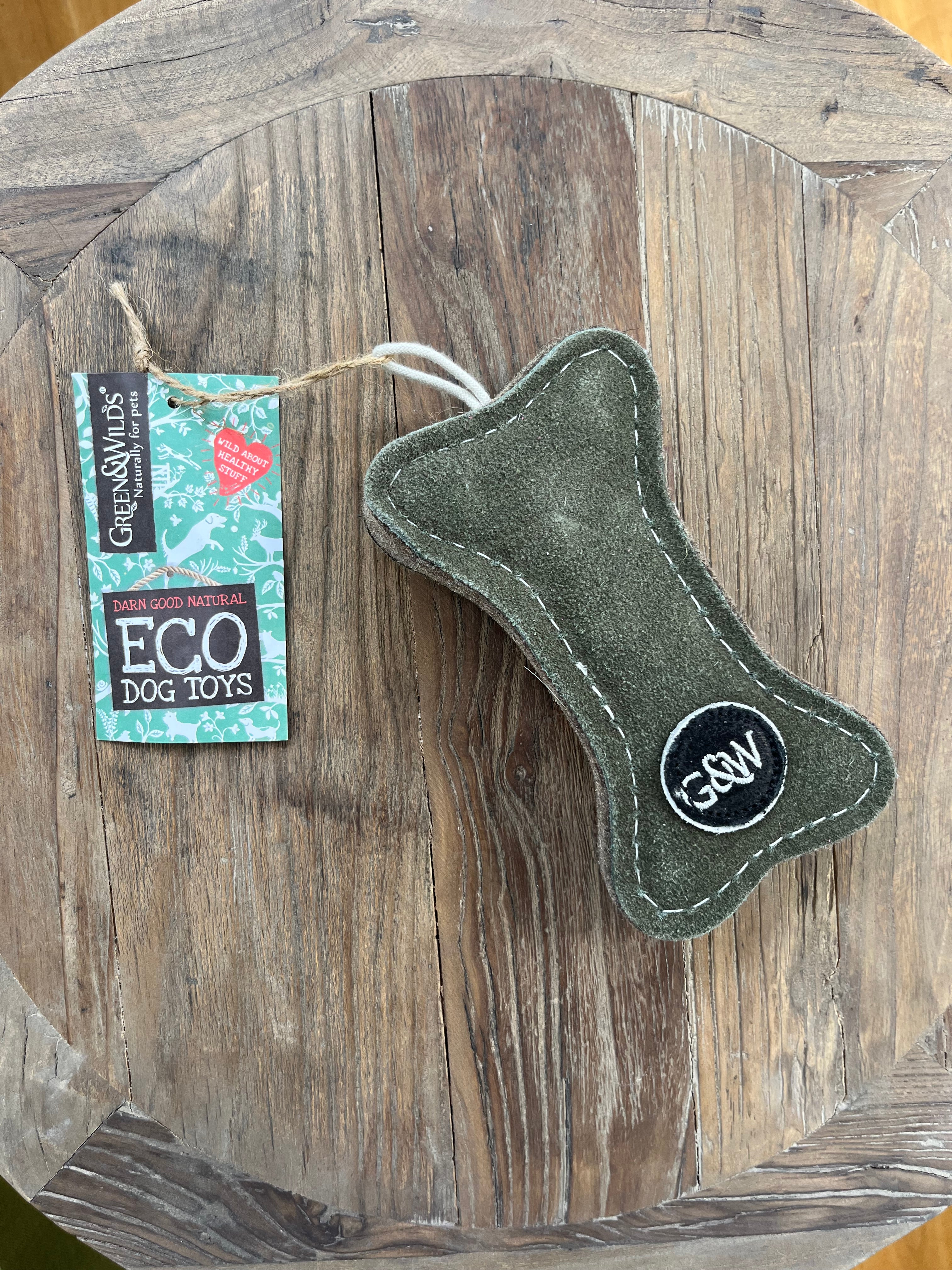 Green & Wild Green Bone Eco Dog Toy