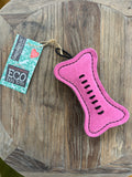Green & Wild Pinkie Bone Eco Dog Toy